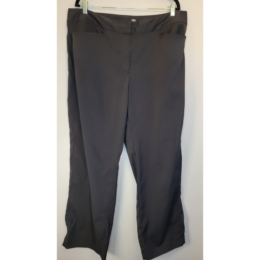 Tail Activewear Black Golf Pants Womens 18 Pull On Comfort Stretch Performance